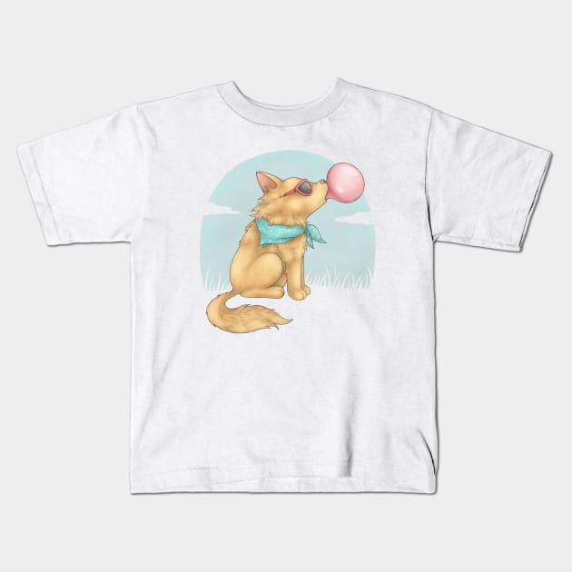 Bubblegum Kids T-Shirt by spookylili